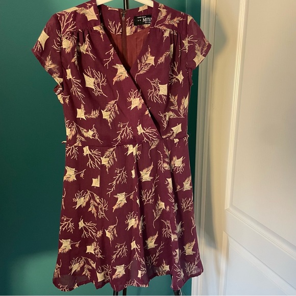 SzM Vtg Fall Dress (1990’s) - Picture 5 of 5